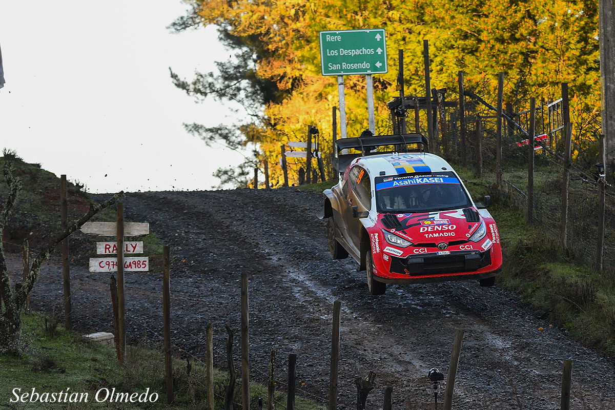 oliver solberg lidera el rally de chile tras la pr